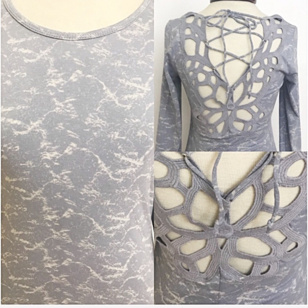 📍SALE Gorgeous Back Detail Boho Sleeve Top XSS - Picture 4 of 5